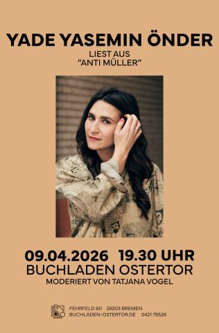 LESUNG MIT YADE YASEMIN ÖNDER: ANTI MÜLLER